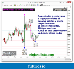 Click image for larger version

Name:	scalping machine caza noticias nt7systems en ninjatrader y cl 28 ticks conseguidos 22-04.png
Views:	164
Size:	68.3 KB
ID:	192248