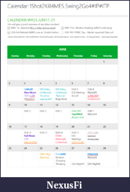 Click image for larger version

Name:	myCalendar.W25.JUN17-21.2019.png
Views:	354
Size:	102.7 KB
ID:	266932