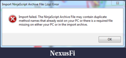 Click image for larger version

Name:	NT7 Error.PNG
Views:	355
Size:	34.3 KB
ID:	46517