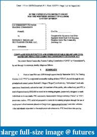 Pro Trading Course LLC , Richard Regan, defunct-enfprotradingcomplaint120711.pdf